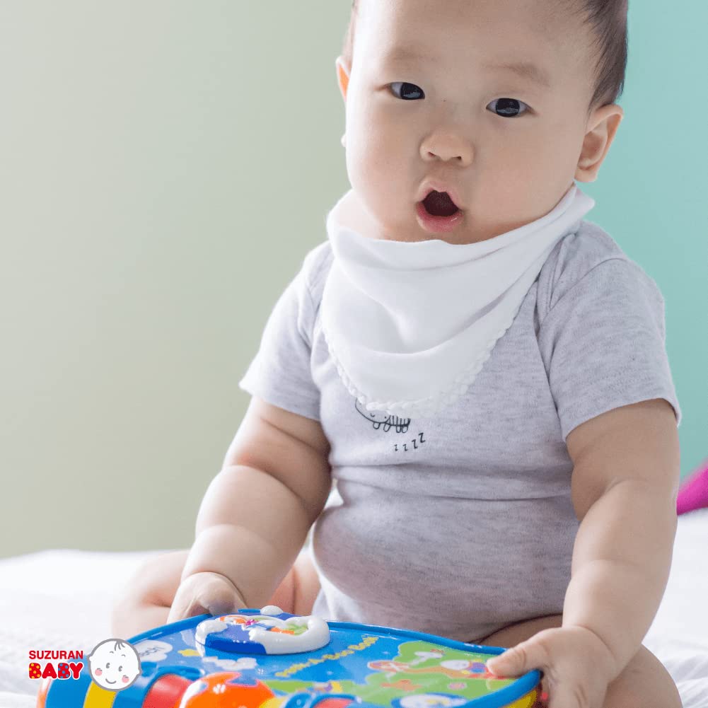 Amazon | スズラン ベビー ガーゼハンカチ 5枚 | ガーゼ・ガーゼ